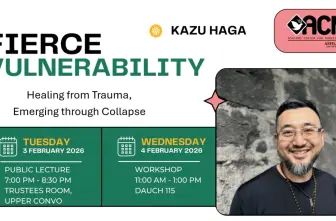 Public Lecture:  Fierce Vulnerability:  Healing from Trauma, Emerging through Collapse 