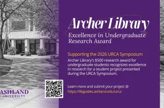 Archer Library Excellence in Undergraduate Research Award