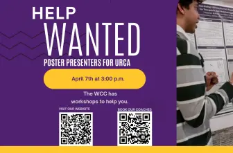 URCA Poster Workshop