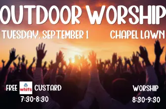 Fall Outdoor Worship
