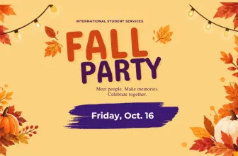 Fall Party - International Education Week