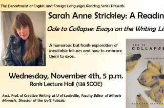 Sarah Anne Strickley: A Reading