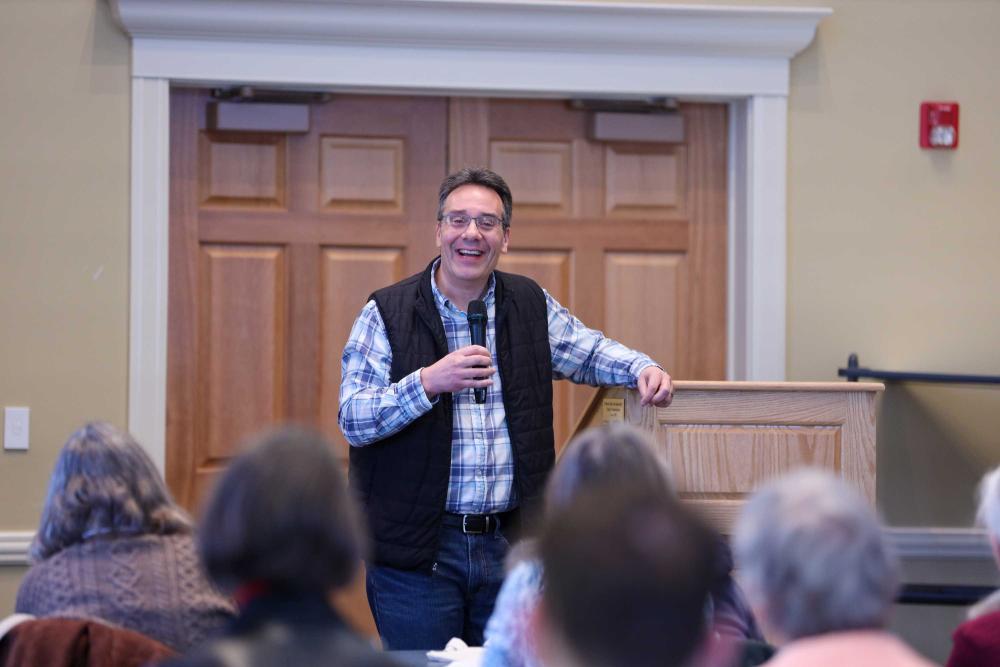 Matthew Lee speaking at 2025 ACN Conference