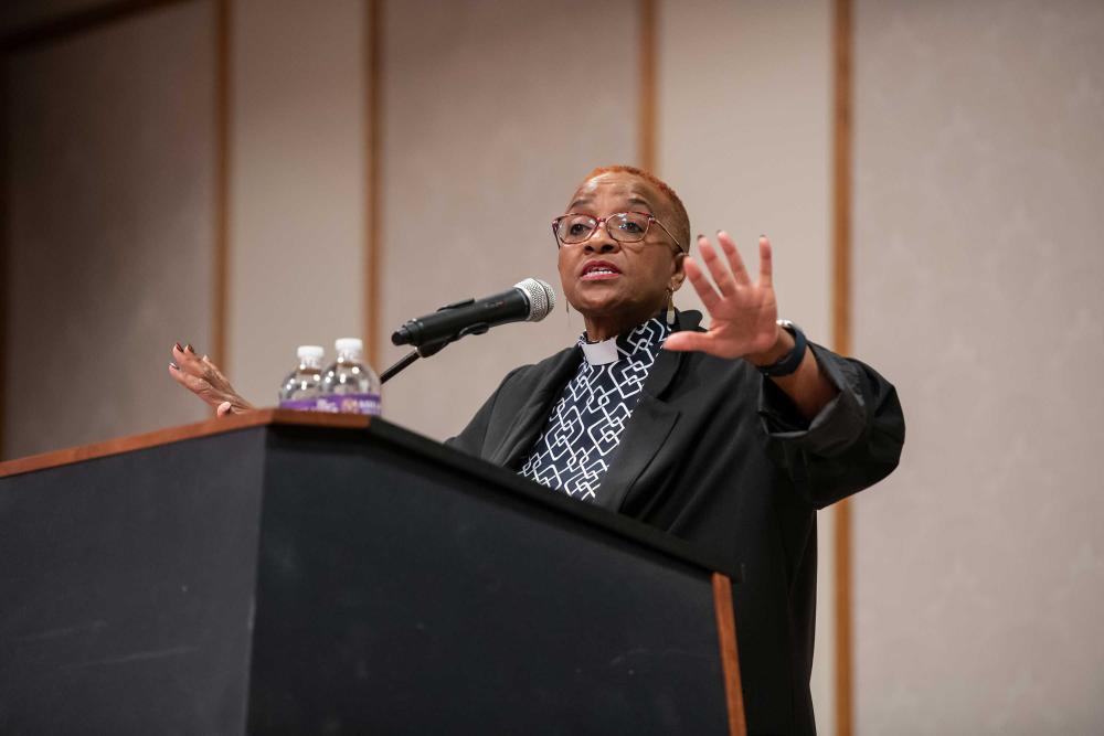 Rev. Naomi Tutu speaking
