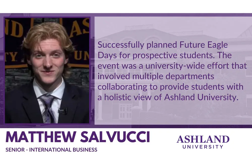 Matthew Salvucci internship testimonial
