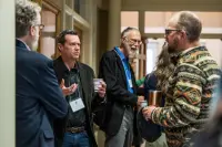 multiple people involved in conversation