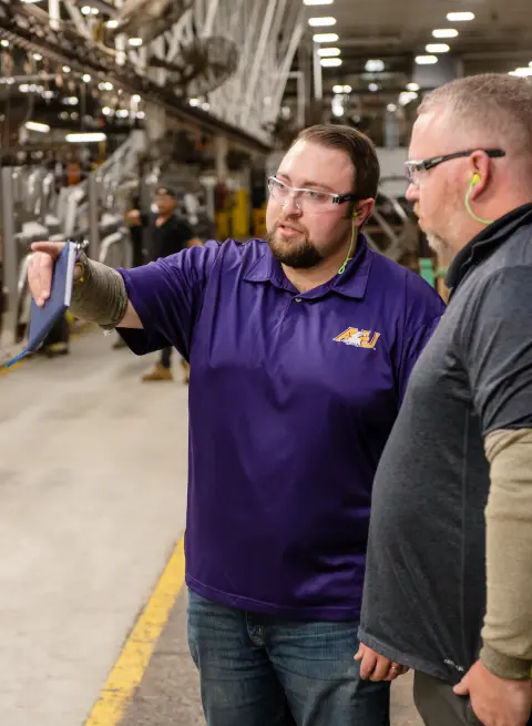 William Dolin, at his internship acquired his internship through Handshake.