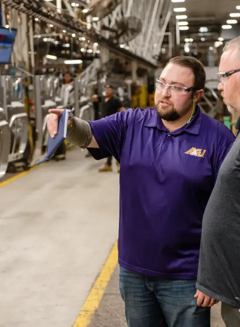 William Dolin, at his internship acquired his internship through Handshake.