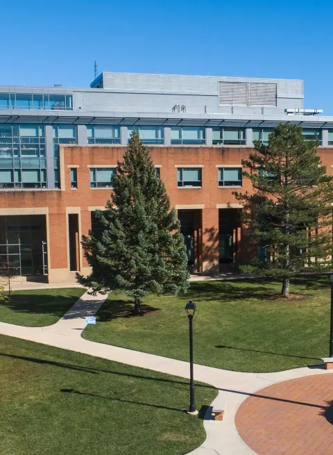 Kettering Science Center aerial shot