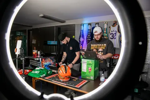 Richie Delaney and Ryan Kern