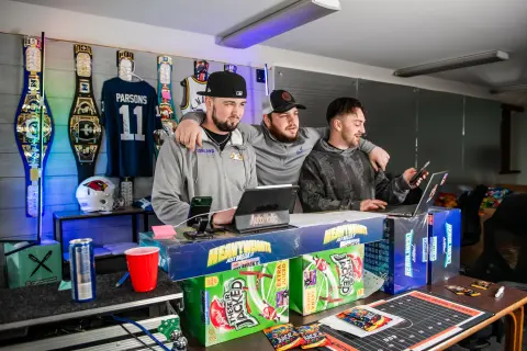 Richie Delaney, Ryan Kern and Shane Rue