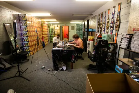 The Dorm Dudes building