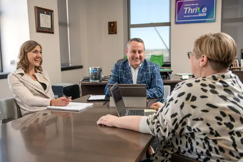 Todd Rea '14 MBA at Sherwin-Williams headquarters