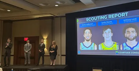 AU's team presenting at the 2025 IMA Accounting and Finance Conference