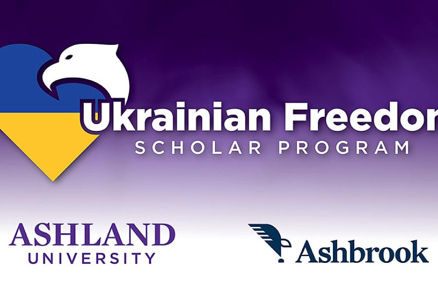 graphic for Ukrainian Freedom Scholar program