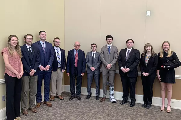 group photo of 2023-24 Emerson Scholars