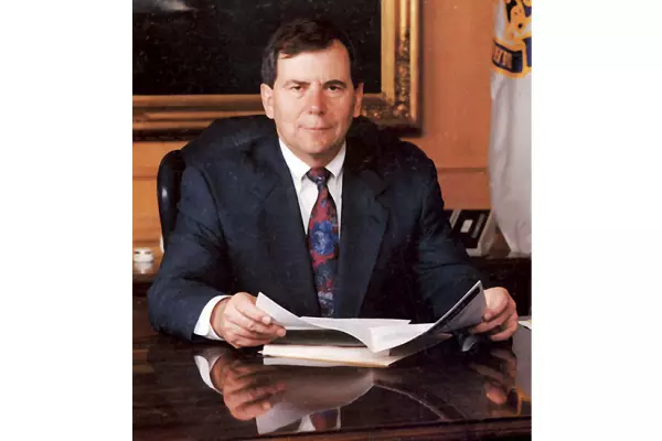 1993 photo of G. William Benz