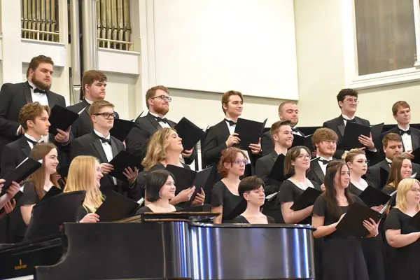 File photo from 2024 choral concert