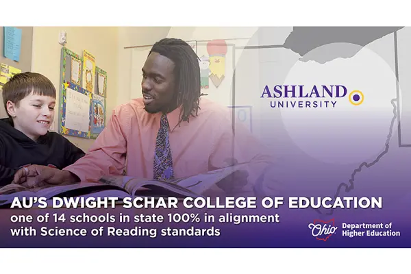 graphic promoting AU's 100% Science of Reading audit