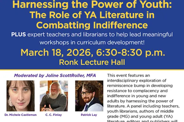 graphic promoting "Harnessing the Power of Youth"