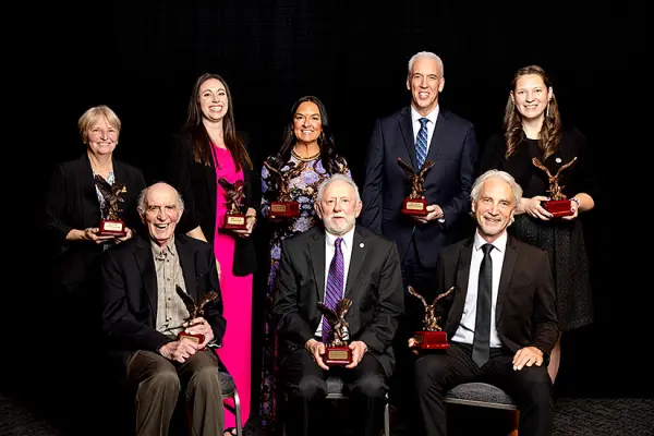 group photo of 2026 Alumni Association Award winners