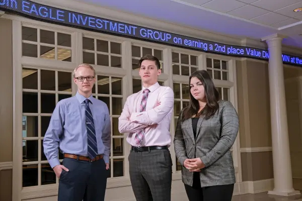 Eagle Investment Group distinguishes itself at Quinnipiac competition Ashland