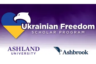 graphic for Ukrainian Freedom Scholar program
