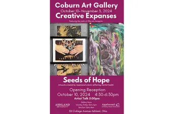 graphic for Seeds of Hope/Creative Expanses exhibition