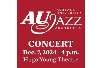 graphic promoting AUJO seasonal concert