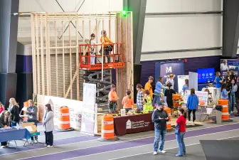 overview of 2025 Junior Achievement Inspire event at Niss Center