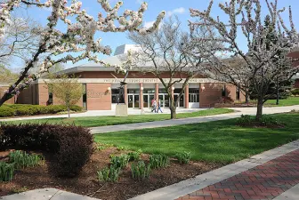 exterior shot of College of Arts & Sciences