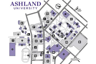 AU Campus Map