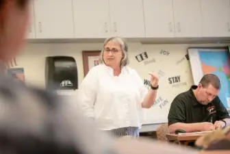 Dr. Amy Klinger teaching