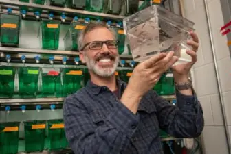 Posner studies zebrafish