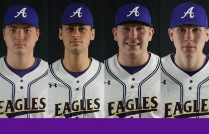 Ashland University baseball players