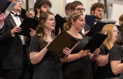 photo of a few choir members from April 2023