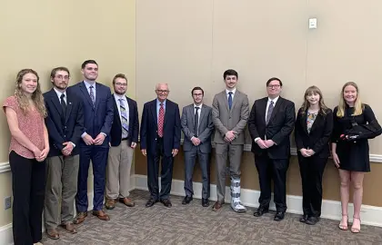 group photo of 2023-24 Emerson Scholars