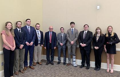 group photo of 2023-24 Emerson Scholars