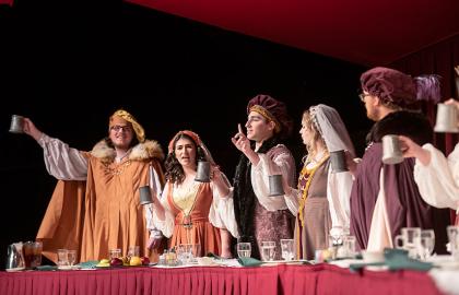 photo of singers from 2022 Madrigal Feaste