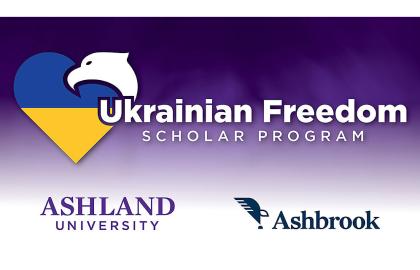 graphic for Ukrainian Freedom Scholar program