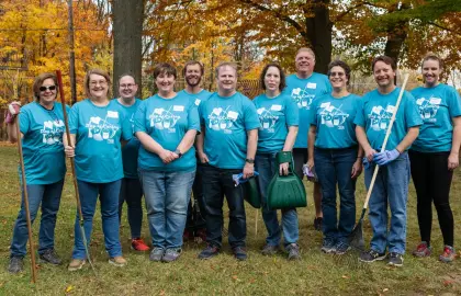 Ashland University United Way Day of Caring team