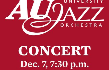 graphic of jazz concert