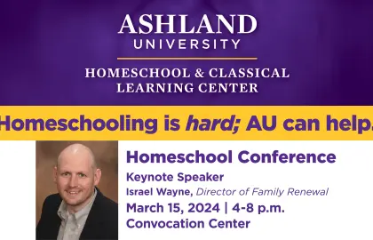 graphic promoting Homeschool Conference