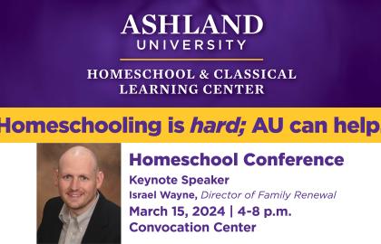 graphic promoting Homeschool Conference