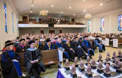 overview photo of 2024 Academic Honors Convocation