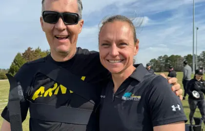 Maj. Jeremy Ditlevson and Adriane (Blewitt) Wilson