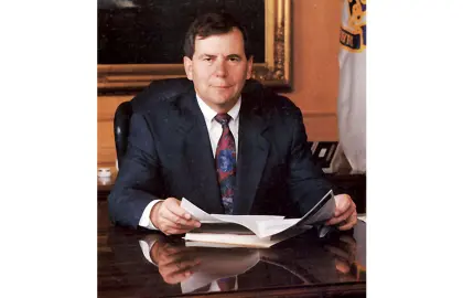 1993 photo of G. William Benz