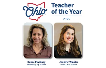 graphic of 2025 Teacher of the Year finalists