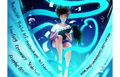 graphic promoting studio experience