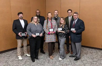 photo of 2025 Academic Mentor Award winners